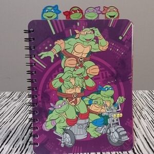 Teenage Mutant Ninja Turtles Spiral Tab Journal